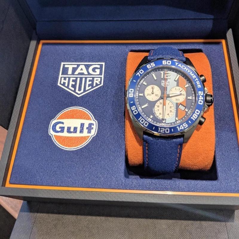 Relógio Tag Heuer Gulf Quartz Especial Caz101N. Fc8243